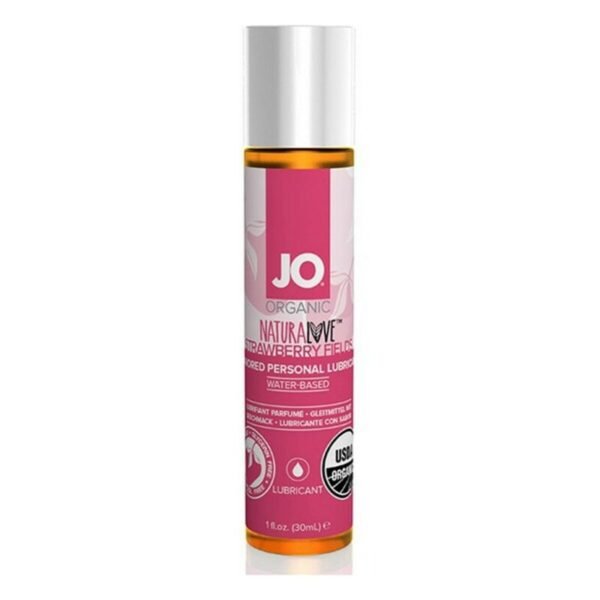 NaturaLove Organic Lubricant Strawberry 30 ml System Jo 251673