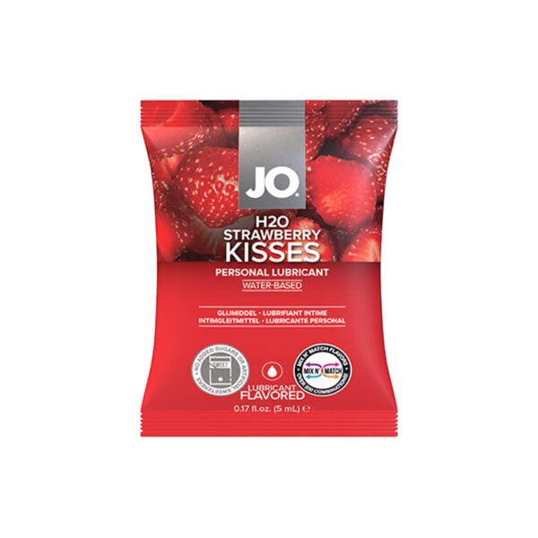 Lubricant Sachet  System Jo Kisses Strawberry 5 ml
