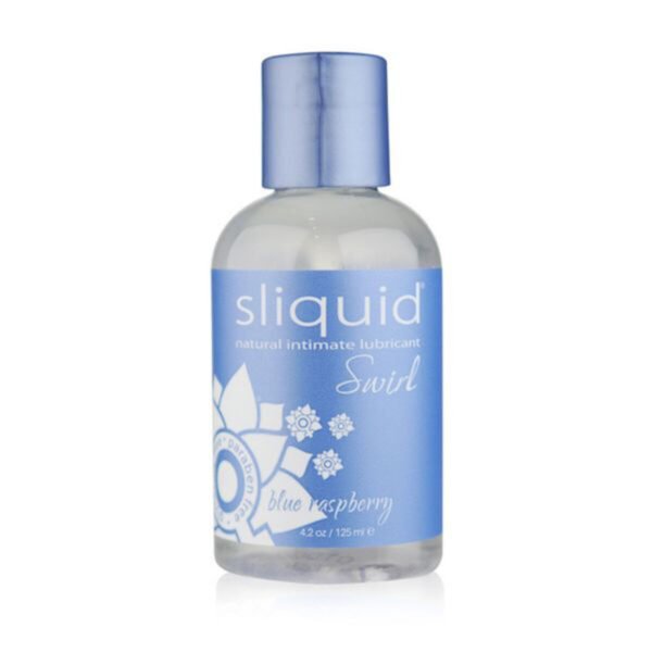 Naturals Swirl Lubricant Blue Raspberry 125 ml Sliquid 9107