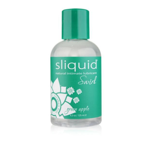 Naturals Swirl Lubricant Green Apple 125 ml Sliquid 9176